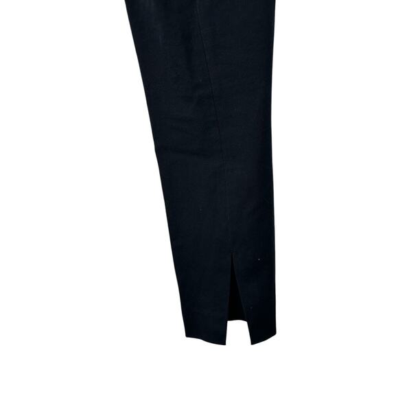 Everlane‎ Womens Side Zip Pants 4 Ankle Split Hem Stretch Work Office Black - Picture 9 of 11